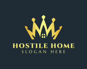 Luxury Home Crown logo design