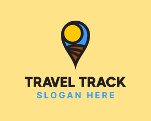 Travel Location Pin logo