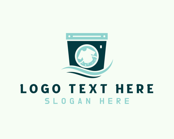 Washing logo example 4