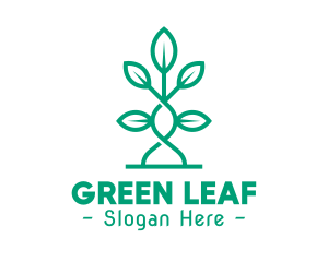 Vine Plant Leaves logo