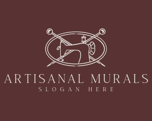 Sewing Machine Artisan logo design