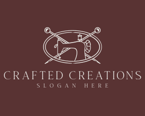 Sewing Machine Artisan logo design