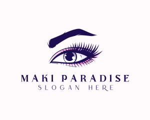 Eyelash Beauty Salon Logo