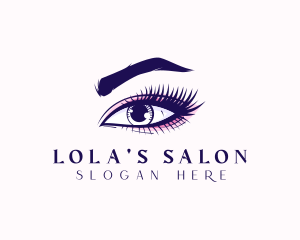 Eyelash Beauty Salon logo design