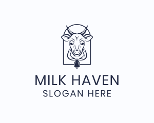 Cow Cattle Dairy logo