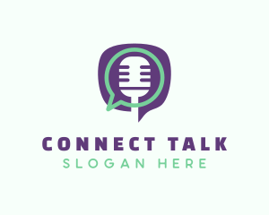 Podcast Talk Radio logo design