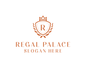 Royal Crown Shield logo design