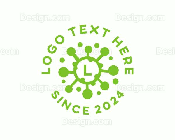 Anti Bacteria Virus Logo