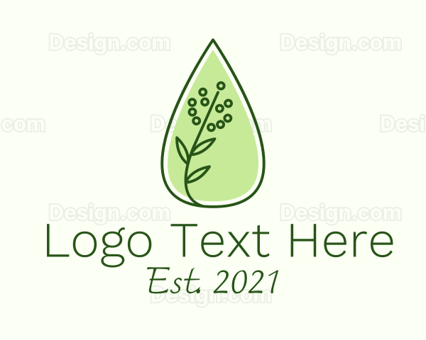 Organic Essential Oil Logo