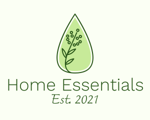 Organic Essential Oil logo design