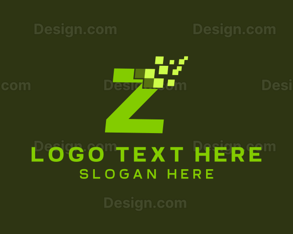 Digital Marketing Letter Z Logo