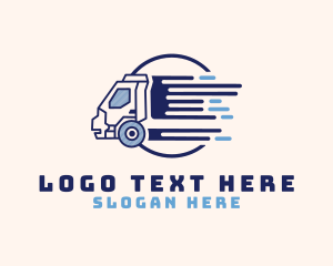 Delivery Truck Fast logo