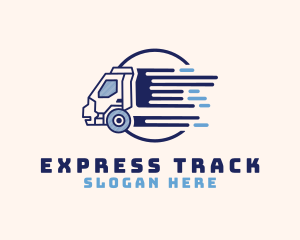 Delivery Truck Fast logo design