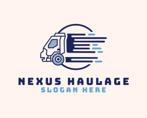 Delivery Truck Fast logo design