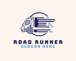 Delivery Truck Fast logo design