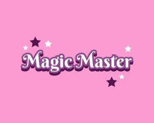 Magical Princess Text logo design