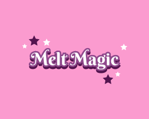 Magical Princess Text logo design