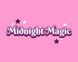 Magical Princess Text logo design