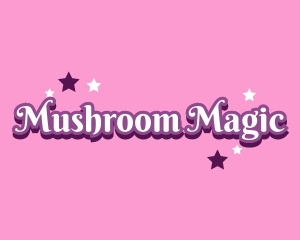 Magical Princess Text logo design