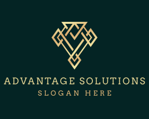 Golden Luxury Diamond logo