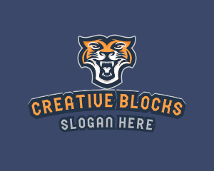 Tiger Sports Team logo design