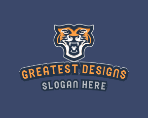 Tiger Sports Team logo design