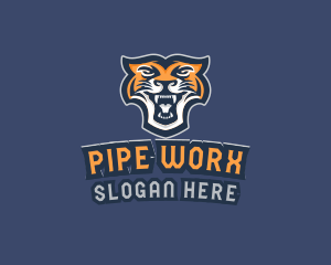 Tiger Sports Team logo design