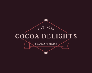 Sweets Desserts Store logo design