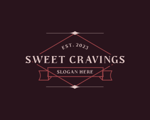 Sweets Desserts Store logo design