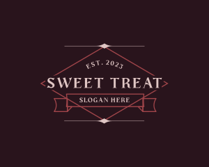 Sweets Desserts Store logo design