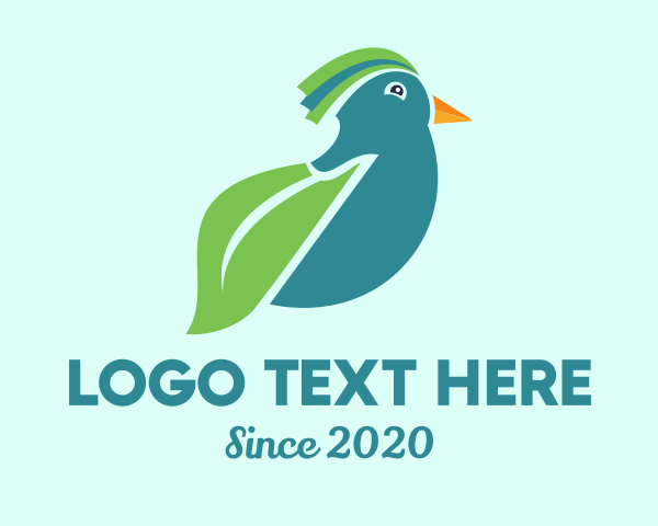 Lovebird logo example 1