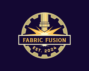 Fabrication Laser Machinist logo design