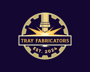 Fabrication Laser Machinist logo design