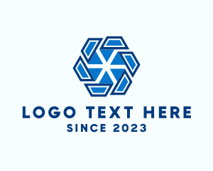 Cyber Tech Hexagon logo