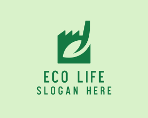 Eco Leaf Factory logo design