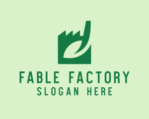 Eco Leaf Factory logo design