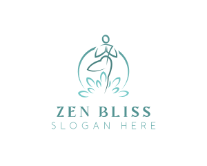 Yoga Meditation Zen logo