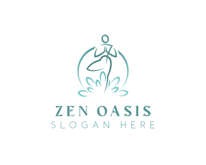 Yoga Meditation Zen logo