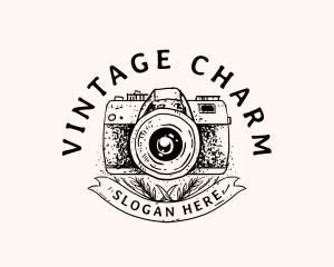 Vintage Studio Photography logo design