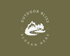 Rural Mountain Road logo design