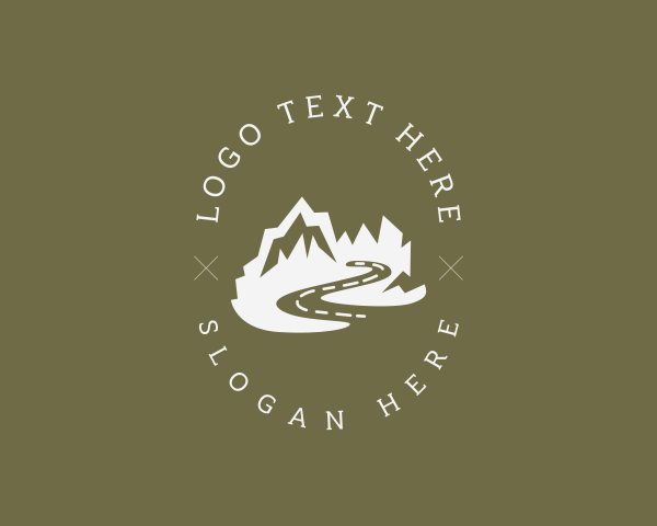 Hiking logo example 3