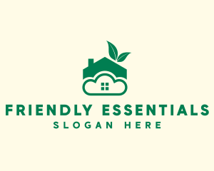 Eco Friendly Cloud Home logo