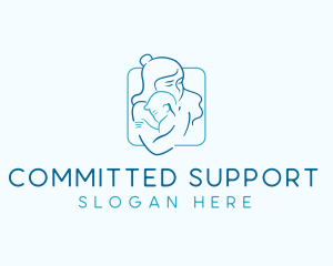 Infant Mother Care logo design