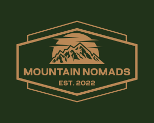 Sunset Mountain Park logo design