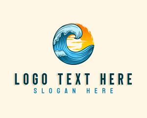 Ocean Beach Wave logo