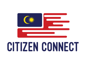 Flying Malaysian Flag logo