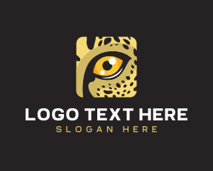 Cheetah Safari Zoo Logo