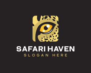 Cheetah Safari Zoo logo design