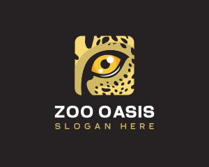 Cheetah Safari Zoo logo design