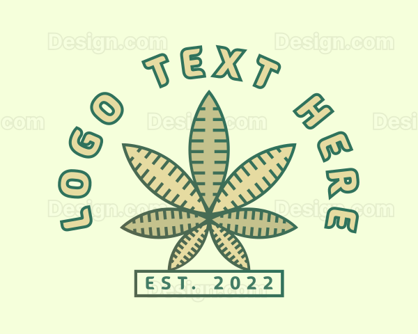 Recreational Drug Marijuana Logo